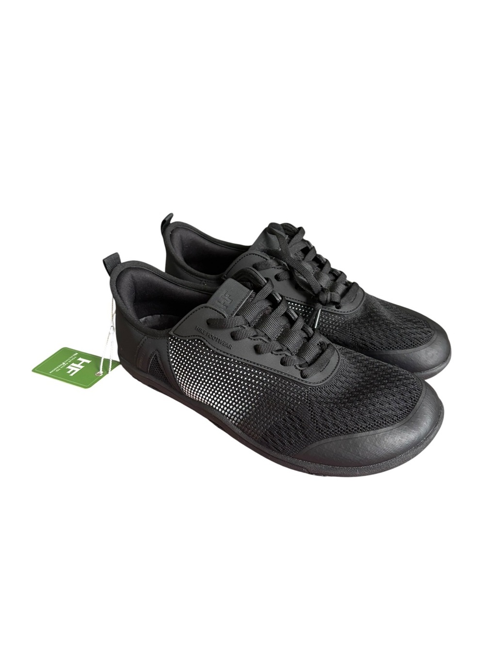 NWT Hike Footwear Stride Black Barefoot Sneaker Unisex Size EU40 W9-9.5 M7-7.5